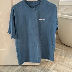 Patagonia Men's Classic Blue Tee